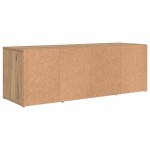 vidaXL Cabinet TV cu depozitare stejar artizanal Lemn compozit vidaXL Cabinet TV cu depozitare stejar artizanal Lemn compozit