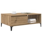 vidaXL Masă de cafea stejar artizanal 90 x 60 x 35 cm Lemn compozit vidaXL Masă de cafea stejar artizanal 90 x 60 x 35 cm Lemn compozit
