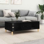 vidaXL cu depozitare cu ușă Stejar negru 103.5 x 60 x 35 cm Lemn compozit vidaXL cu depozitare cu ușă Stejar negru 103.5 x 60 x 35 cm Lemn compozit