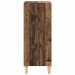 vidaXL Bufet cu raft Lemn vechi 57 x 35 x 90 cm Lemn compozit