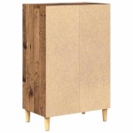 vidaXL Bufet cu raft Lemn vechi 57 x 35 x 90 cm Lemn compozit