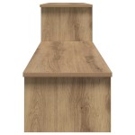 vidaXL Set comodă TV Stejar Artizanal 180 x 30 x 43 cm Lemn compozit