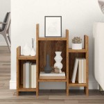vidaXL Dulap lateral Lemn vechi 60 x 26 x 60 cm Lemn compozit