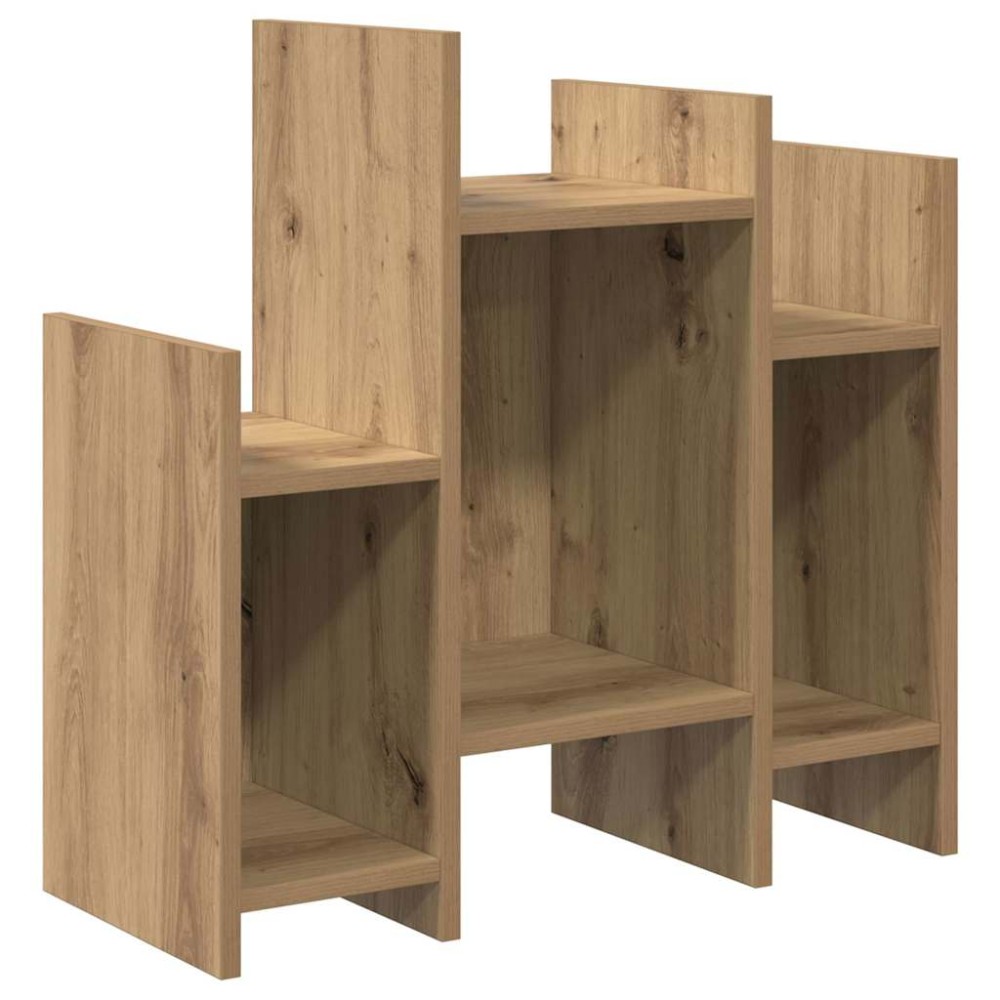 vidaXL Dulap lateral stejar artizanal 60 x 26 x 60 cm Lemn compozit