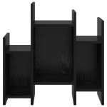 vidaXL Dulap lateral Stejar negru 60 x 26 x 60 cm Lemn compozit