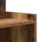 vidaXL Dulap de pat Lemn vechi 40 x 35 x 60 cm PAL vidaXL Dulap de pat Lemn vechi 40 x 35 x 60 cm PAL