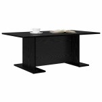vidaXL Masă de cafea Stejar negru 103.5 x 60 x 40 cm Lemn compozit vidaXL Masă de cafea Stejar negru 103.5 x 60 x 40 cm Lemn compozit