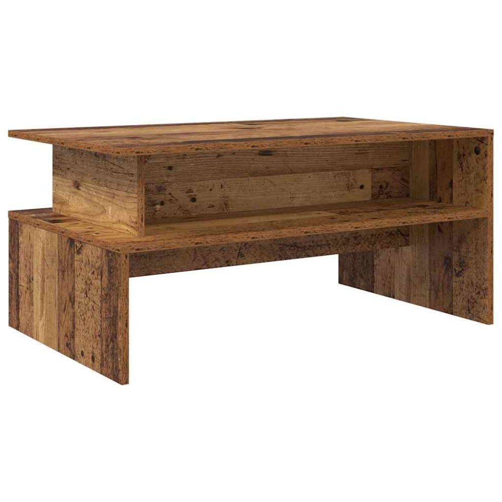 vidaXL Masă de cafea Lemn vechi 90 x 55 x 42.5 cm Lemn compozit