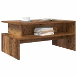 vidaXL Masă de cafea Lemn vechi 90 x 55 x 42.5 cm Lemn compozit vidaXL Masă de cafea Lemn vechi 90 x 55 x 42.5 cm Lemn compozit