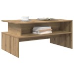 vidaXL Masă de cafea stejar artizanal 90 x 55 x 42.5 cm Lemn compozit vidaXL Masă de cafea stejar artizanal 90 x 55 x 42.5 cm Lemn compozit
