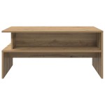vidaXL Masă de cafea stejar artizanal 90 x 55 x 42.5 cm Lemn compozit vidaXL Masă de cafea stejar artizanal 90 x 55 x 42.5 cm Lemn compozit