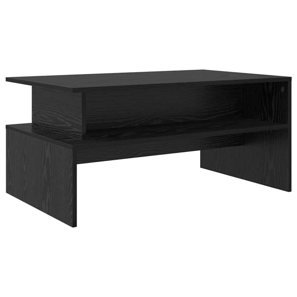 vidaXL Masă de cafea Stejar negru 90 x 55 x 42.5 cm Lemn compozit