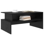 vidaXL Masă de cafea Stejar negru 90 x 55 x 42.5 cm Lemn compozit