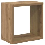 vidaXL Rafturi de perete 2 pcs stejar artizanal 26 x 15 x 26 cm vidaXL Rafturi de perete 2 pcs stejar artizanal 26 x 15 x 26 cm