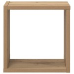 vidaXL Rafturi de perete 2 pcs stejar artizanal 26 x 15 x 26 cm vidaXL Rafturi de perete 2 pcs stejar artizanal 26 x 15 x 26 cm