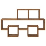 vidaXL Raft de perete cu raft Lemn vechi 82 x 15 x 51 cm Lemn compozit vidaXL Raft de perete cu raft Lemn vechi 82 x 15 x 51 cm Lemn compozit