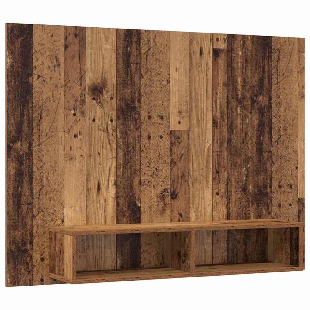 vidaXL Dulap pentru TV pe Perete Lemn vechi 120 x 23.5 x 90 cm