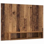 vidaXL Dulap pentru TV pe Perete Lemn vechi 120 x 23.5 x 90 cm
