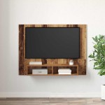 vidaXL Dulap pentru TV pe Perete Lemn vechi 120 x 23.5 x 90 cm
