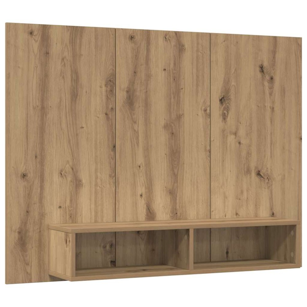 vidaXL Dulap pentru TV pe Perete stejar artizanal 120 x 23.5 x 90 cm
