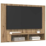 vidaXL Dulap pentru TV pe Perete stejar artizanal 120 x 23.5 x 90 cm