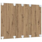 vidaXL Dulap pentru TV pe Perete stejar artizanal 120 x 23.5 x 90 cm
