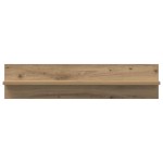 vidaXL Șemele de perete 2 pcs Stejar artisanal 80 x 11.5 x 18 cm