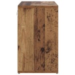 vidaXL Dulap pentru pantofi Lemn vechi 103x30x51 cm Lemn compozit vidaXL Dulap pentru pantofi Lemn vechi 103x30x51 cm Lemn compozit