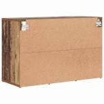 vidaXL Dulap pentru pantofi Lemn vechi 103x30x51 cm Lemn compozit vidaXL Dulap pentru pantofi Lemn vechi 103x30x51 cm Lemn compozit