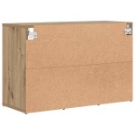 vidaXL Dulap pentru pantofi cu raft stejar artizanal 103x30x51 cm vidaXL Dulap pentru pantofi cu raft stejar artizanal 103x30x51 cm