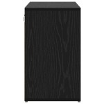 vidaXL Dulap pentru pantofi Stejar negru 103x30x51 cm Lemn compozit vidaXL Dulap pentru pantofi Stejar negru 103x30x51 cm Lemn compozit