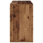 vidaXL Dulap pentru pantofi Lemn vechi 103x30x51 cm Lemn compozit vidaXL Dulap pentru pantofi Lemn vechi 103x30x51 cm Lemn compozit