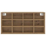 vidaXL Dulap pentru pantofi cu raft stejar artizanal 103x30x51 cm vidaXL Dulap pentru pantofi cu raft stejar artizanal 103x30x51 cm