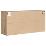 vidaXL Dulap pentru pantofi cu raft stejar artizanal 103x30x51 cm vidaXL Dulap pentru pantofi cu raft stejar artizanal 103x30x51 cm
