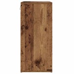 vidaXL Dulap pentru pantofi Lemn vechi 103x30x51 cm Lemn compozit vidaXL Dulap pentru pantofi Lemn vechi 103x30x51 cm Lemn compozit