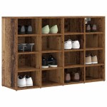 vidaXL Dulap pentru pantofi Lemn vechi 103x30x51 cm Lemn compozit vidaXL Dulap pentru pantofi Lemn vechi 103x30x51 cm Lemn compozit