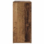 vidaXL Dulap pentru pantofi Lemn vechi 103x30x51 cm Lemn compozit vidaXL Dulap pentru pantofi Lemn vechi 103x30x51 cm Lemn compozit