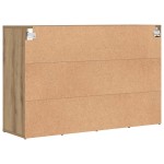 vidaXL Dulap pentru pantofi cu raft stejar artizanal 103x30x51 cm vidaXL Dulap pentru pantofi cu raft stejar artizanal 103x30x51 cm