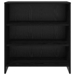 vidaXL Bufet Negru 70 x 41 x 75 cm Lemn compozit