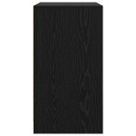 vidaXL Bufet Negru 70 x 41 x 75 cm Lemn compozit
