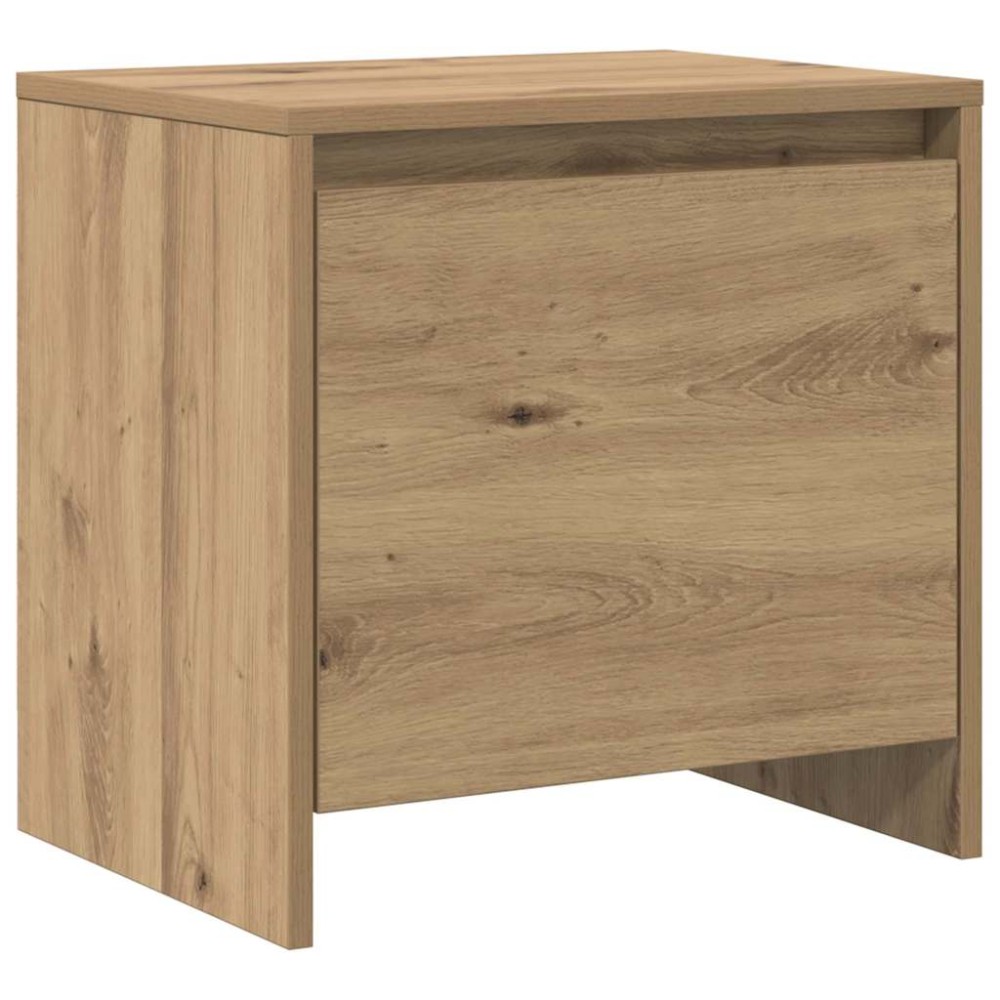 vidaXL Dulap de noapte stejar artizanal 45 x 34 x 44.5 cm