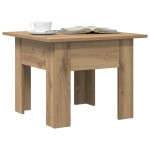 vidaXL Masă de cafea stejar artizanal 55 x 55 x 42 cm Lemn compozit