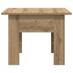 vidaXL Masă de cafea stejar artizanal 55 x 55 x 42 cm Lemn compozit