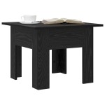 vidaXL Masă de cafea Stejar negru 55 x 55 x 42 cm Lemn compozit