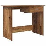 vidaXL Birou Lemn vechi 100 x 50 x 76 cm Lemn compozit