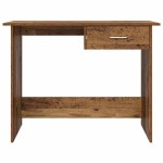 vidaXL Birou Lemn vechi 100 x 50 x 76 cm Lemn compozit