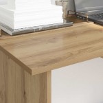 vidaXL Birou cu sertar stejar artizanal 100 x 50 x 76 cm Lemn compozit vidaXL Birou cu sertar stejar artizanal 100 x 50 x 76 cm Lemn compozit