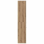 vidaXL Dulap pentru cărți stejar artizanal 40 x 35 x 180 cm vidaXL Dulap pentru cărți stejar artizanal 40 x 35 x 180 cm
