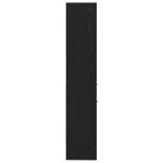 vidaXL Dulap pentru cărți Stejar negru 40 x 35 x 180 cm Lemn compozit vidaXL Dulap pentru cărți Stejar negru 40 x 35 x 180 cm Lemn compozit