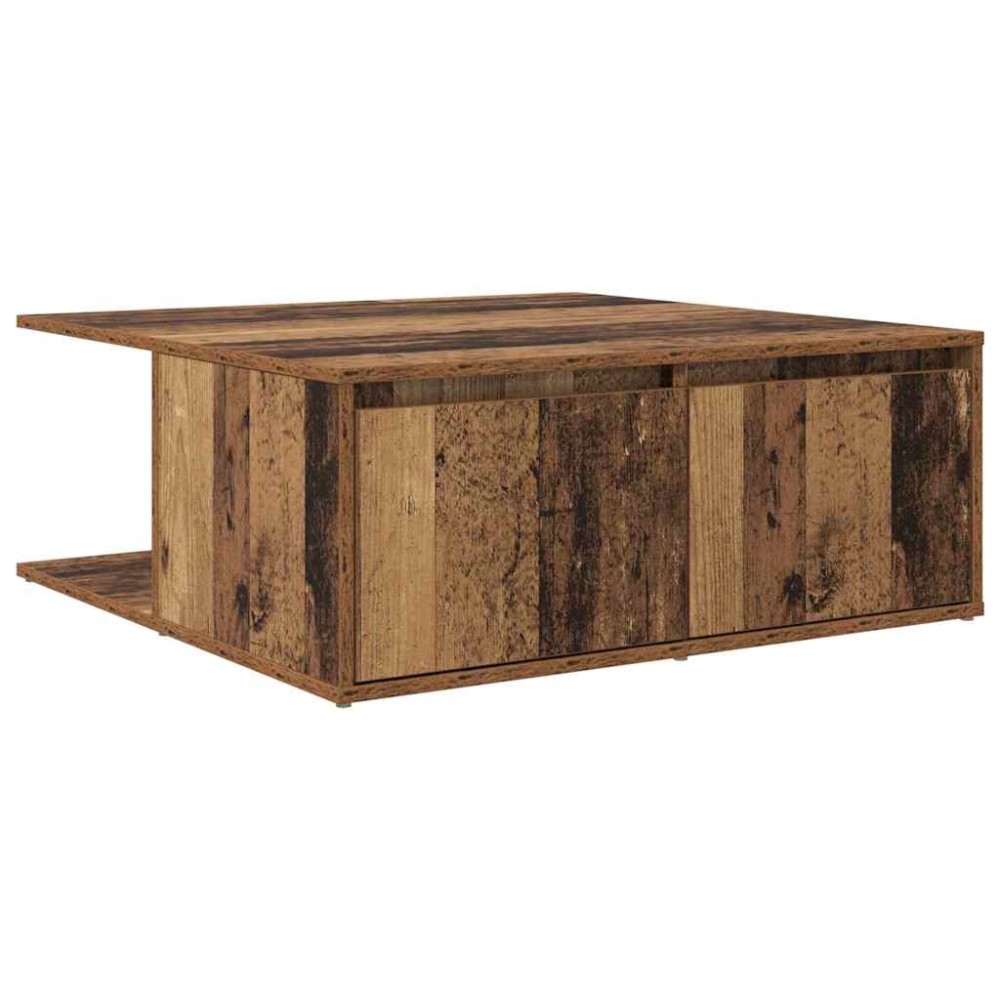 vidaXL Masă de cafea Lemn vechi 80 x 80 x 31 cm Lemn compozit